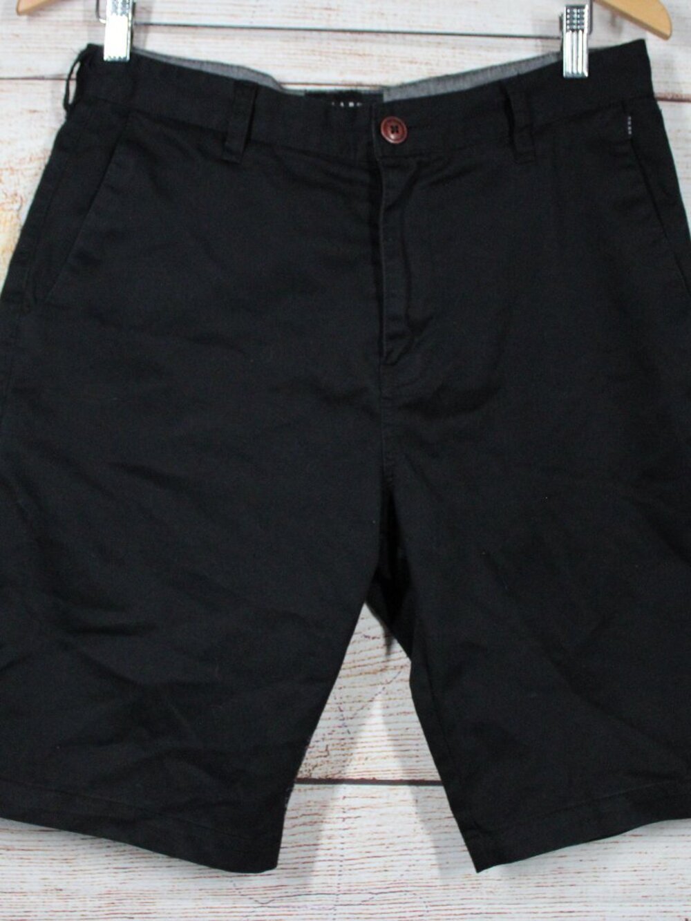 Billabong Men's Shorts Size 31 Black Flat Front Casual Outdoor Surf Skate